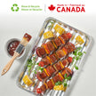 Starfrit 30-Pack Aluminum Grilling Trays, 13.5” x 9” (34 cm x 23 cm), Perfect for BBQ, Recyclable, Disposable 🍁 All In One Marketplace Canada