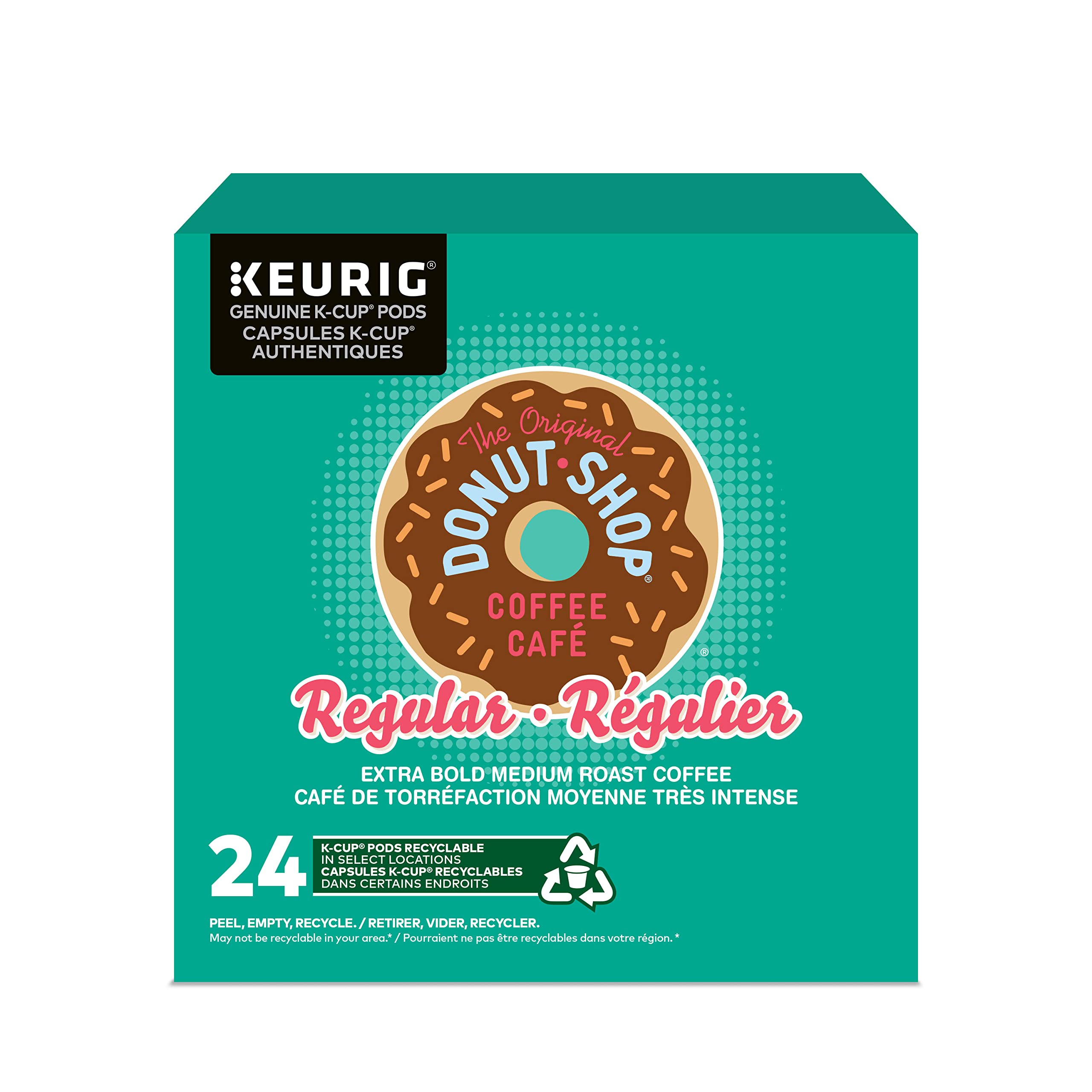The Original Donut Shop Extra Bold K-Cup Coffee Pods, 24 Count For Keurig Coffee Makers 🍁 All In One Marketplace Canada