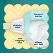 Pampers Swaddlers Diapers, Size 2, Absorbent, Keeps Baby Dry and Comfortable, Pediatrician Recommended Skin Safe Disposable Baby Diaper, 1 Pack (Count of 186) 🍁 All In One Marketplace Canada