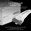 CORSAIR RM850e (2025) Fully Modular Low-Noise ATX Power Supply with 12V-2x6 Cable – ATX 3.1 & PCIe 5.1 Compliant, Cybenetics Gold Efficiency, 105°C-Rated Capacitors, Modern Standby Mode – White 🍁 All In One Marketplace Canada