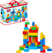 MEGA BLOKS First Builders Toddler Blocks Toys Set, Deluxe Building Bag with 150 Pieces and Storage, Blue, Ages 1+ Years 🍁 All In One Marketplace Canada