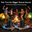 DUDGSIS Portable Bluetooth Speaker Wireless, IPX7 Waterproof Dustproof Mini Speakers, 20W Loud Bass Stereo, 15H Playtime, BT5.3 & TWS, RGB Light, for Outdoor/Shower/Home/Party, Stocking Stuffers 🍁 All In One Marketplace Canada
