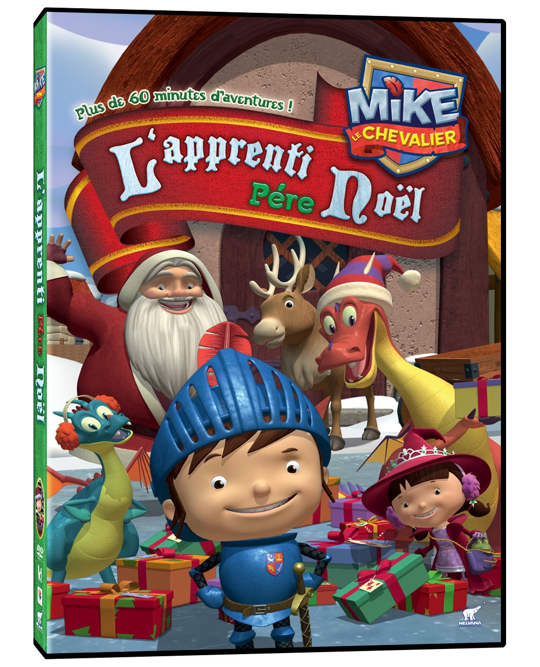 Mike le chevalier: L'apprenti Pre Nol (Bilingual)