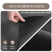 MontVoo-Absorbent Dish Drying Mat-Kitchen Counter Rubber Backed Water Absorbing Drying Mat-Hide Stain Under Dish Mat Quick Dry Coffee Mat-Dark Grey 12''x19'' 🍁 All In One Marketplace Canada