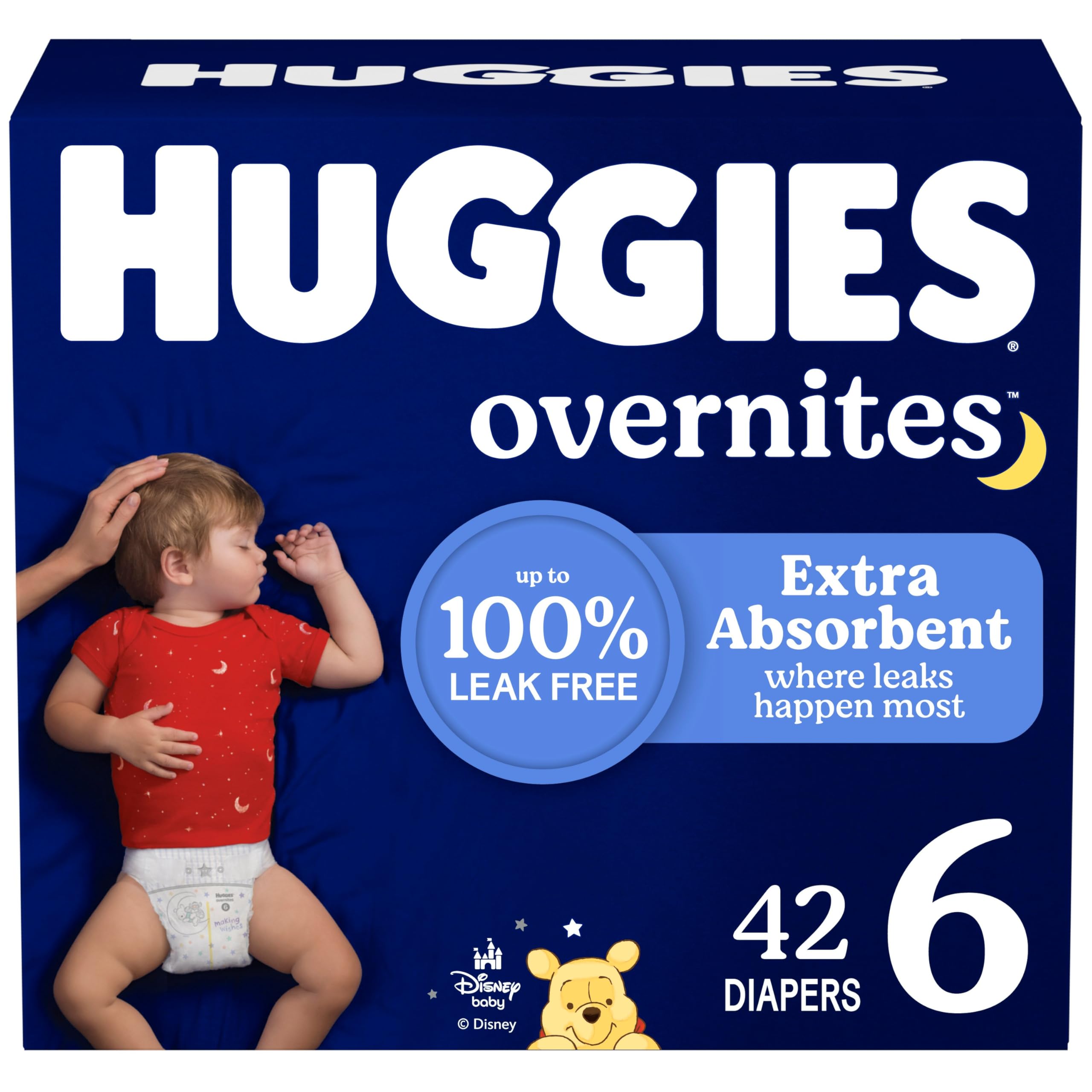Huggies Overnites Size 6 Overnight Diapers (35+ lbs), 42 Ct 🍁 All In One Marketplace Canada