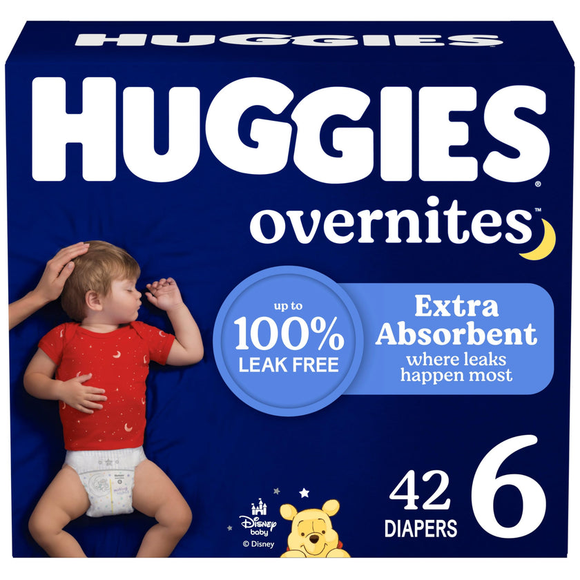 Huggies Overnites Size 6 Overnight Diapers (35+ lbs), 42 Ct 🍁 All In One Marketplace Canada
