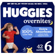 Huggies Overnites Size 6 Overnight Diapers (35+ lbs), 42 Ct 🍁 All In One Marketplace Canada