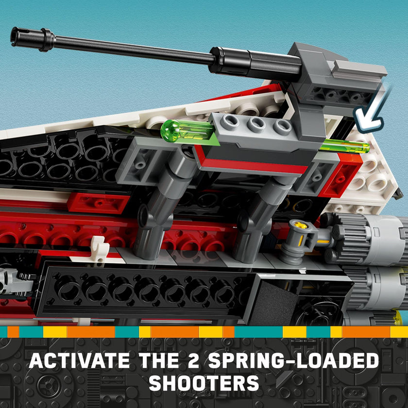 LEGO Star Wars Jedi Bob’s Starfighter Buildable Toy Vehicle, Brick Built Star Wars Starship with Jedi Bob Minifigure, Birthday Gift Idea for Boys, Girls or Any Fan Ages 8 and Up, 75388 🍁 All In One Marketplace Canada