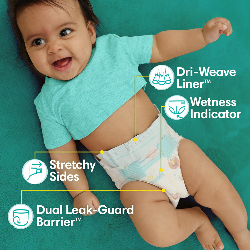 Pampers Baby Dry Diapers - Size 6, 108 Count, Absorbent Disposable Diapers 🍁 All In One Marketplace Canada