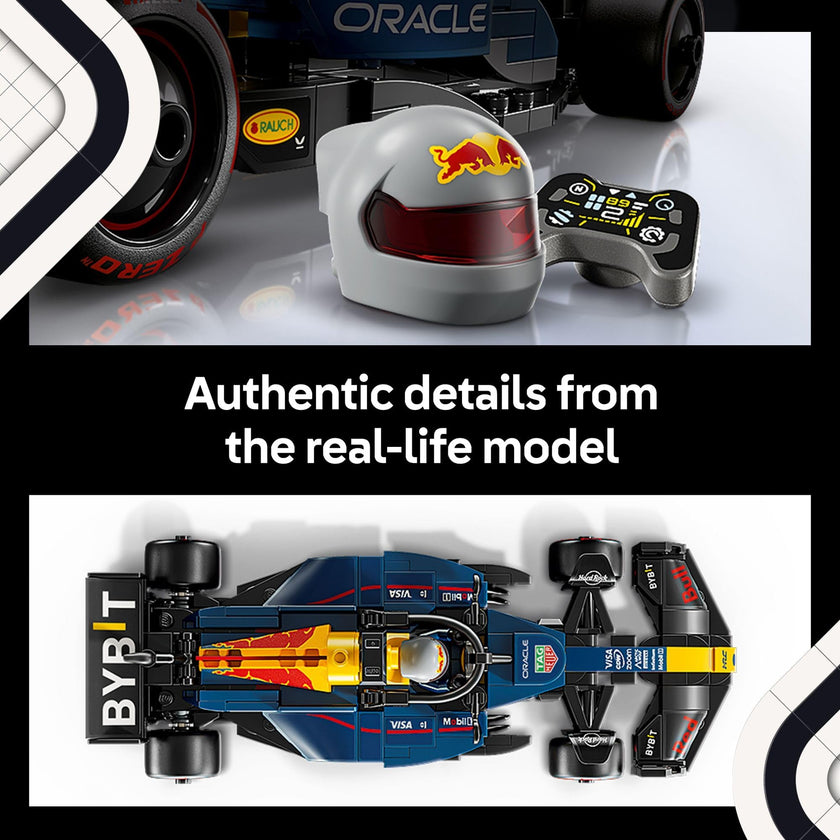 LEGO Speed Champions Oracle Red Bull Racing RB20 F1 Race Car Model Kits - Building Set for Adults, Ages 18+ with Realistic Features - Red Bull DIY Crafts for Display - Gift Idea for F1 Fans - 77243 🍁 All In One Marketplace Canada
