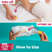 Pampers Diapers - Swaddlers 360 - Size 7, up to 100% Leakproof Comfy Dry Fit, EZ Off Tabs Designed for Easy Changes, Pull On Diaper, 84 Count 🍁 All In One Marketplace Canada