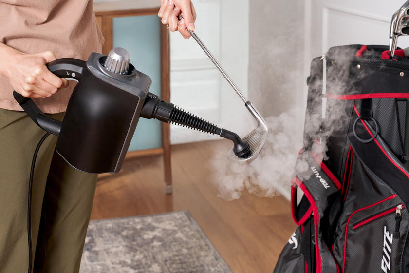 Hoover Portable Handheld Steam Cleaner, 10-in-1 Pressurized Steamer for Grout, Tile, Upholstery, Car Detailing, Kitchen & Bathroom | Chemical-Free, XL Spill-Proof Tank | WH25000CA 🍁 All In One Marketplace Canada