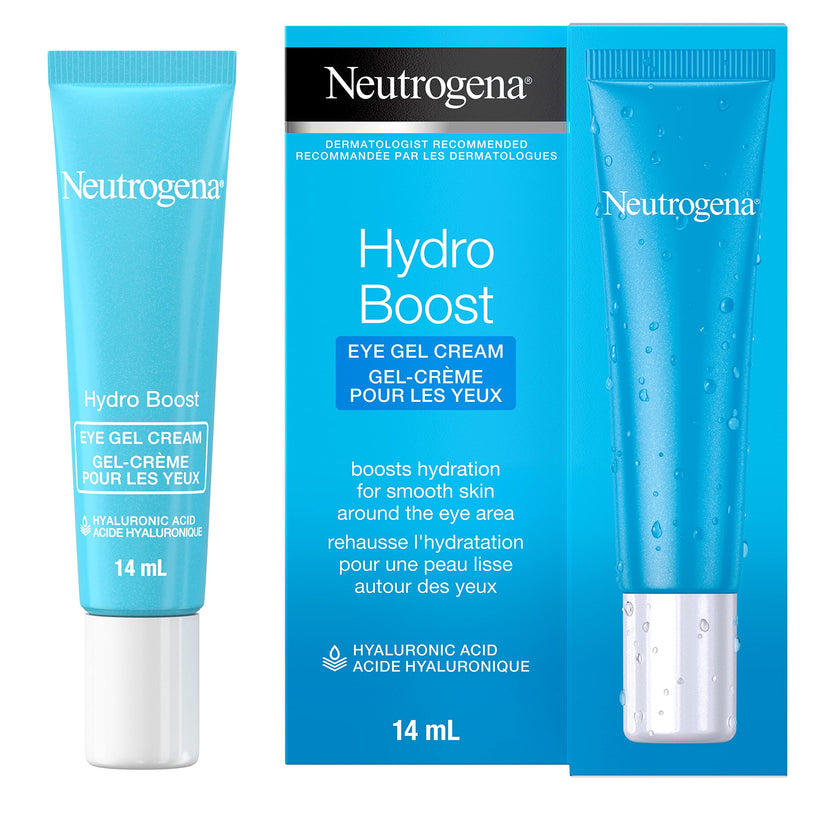 Neutrogena Hydro Boost Eye Cream, Under-Eye Moisturizer with Hyaluronic Acid, Fragrance Free and Non-Comedogenic, 14mL 🍁 All In One Marketplace Canada