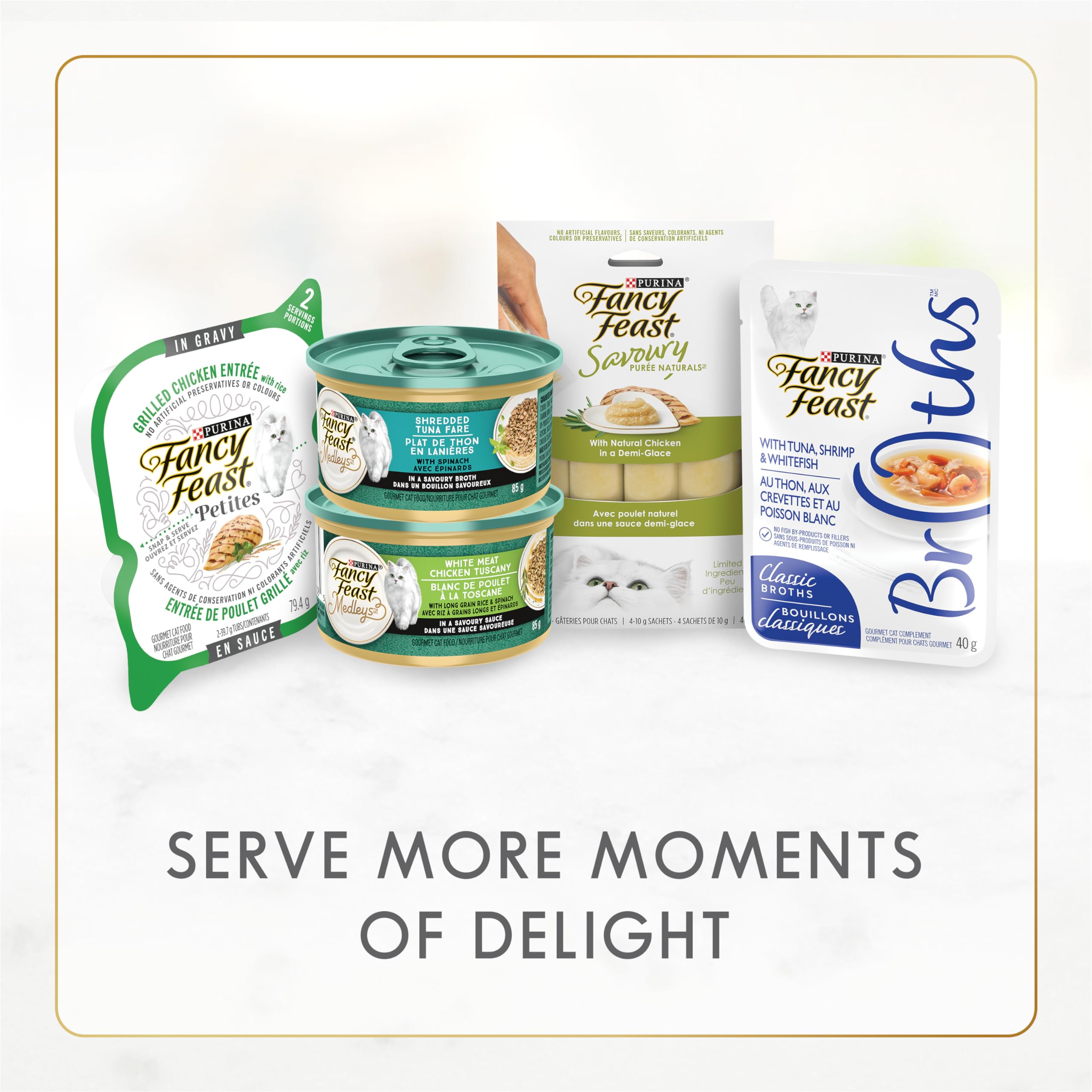 Fancy Feast Pâté Wet Cat Food, Ocean Whitefish & Tuna Feast 85g (24 Pack) 🍁 All In One Marketplace Canada