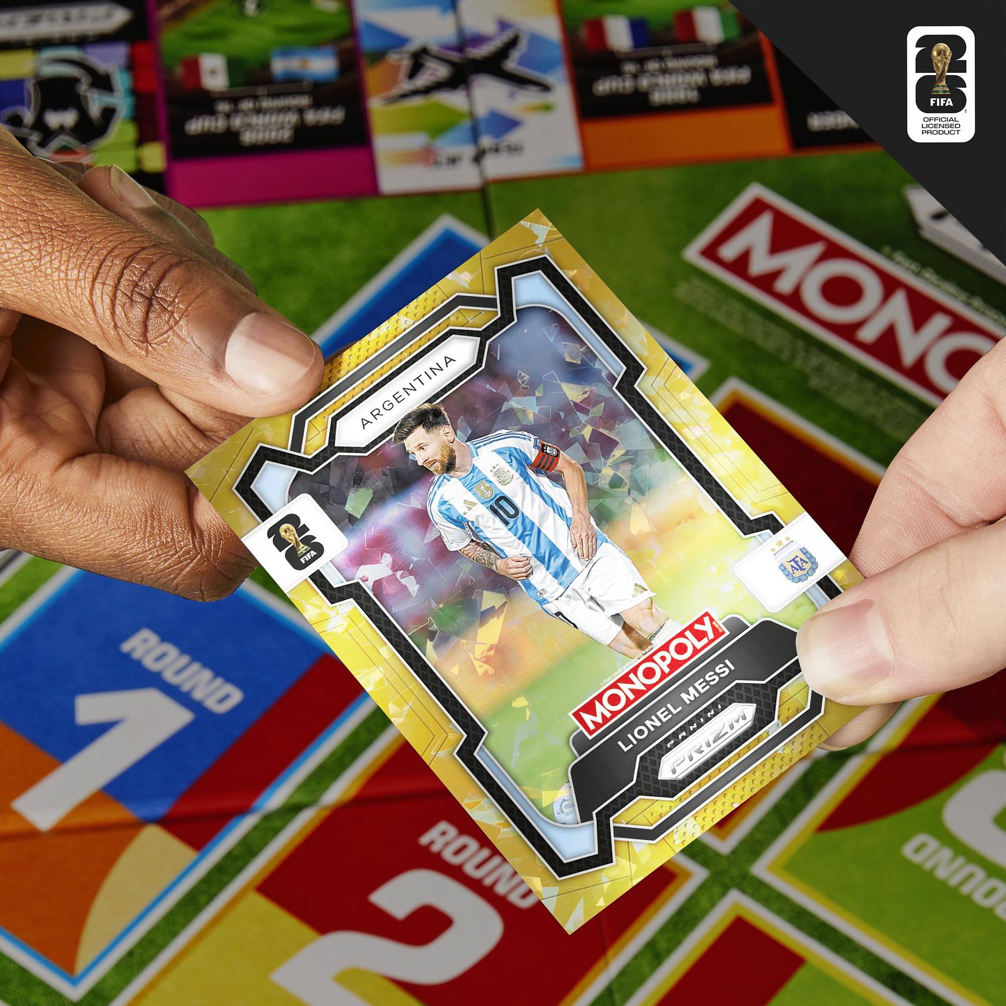 Monopoly Panini Prizm: FIFA World Cup Game I Soccer Board Game with Monopoly Panini Prizm FIFA World Cup 2026 Trading Cards I Ages 8+ (English Version) 🍁 All In One Marketplace Canada