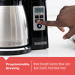 BLACK+DECKER CaféCraft 12-Cup Programmable Coffee Maker, Thermal Carafe 🍁 All In One Marketplace Canada