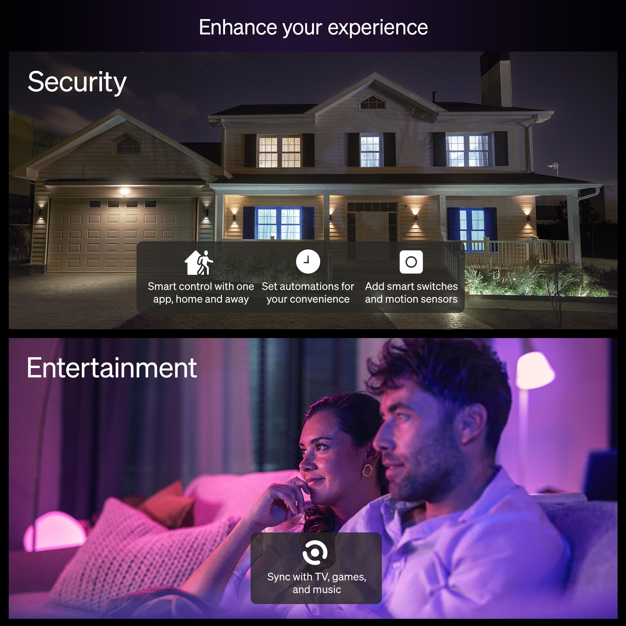 Philips Hue Essential Smart LED A19 Bulb, 4-Pack 🍁 All In One Marketplace Canada