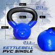 Yes4All Vinyl Coated Kettlebell Weights Set – Great for Full Body Workout and Strength Training – Vinyl Kettlebell 10 lbs 🍁 All In One Marketplace Canada