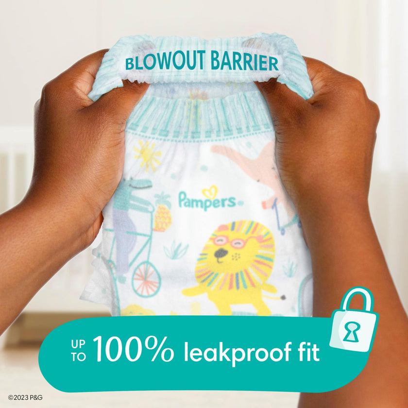 Pampers Diapers - Cruisers 360 degrees - Size 3, 168 Count, up to 100% Leakproof Fit, Designed for Active Babies, Pull On Diaper, EZ Off Tabs Designed for Easy Changes 🍁 All In One Marketplace Canada