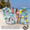 cngg v Pool Floaties for Adults,Inflatable Float Heavy Duty, Backrest & Footrest Pool Float Pool Rafts for Adults Beach Lake Party 2 Pack 🍁 All In One Marketplace Canada