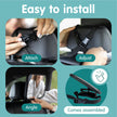 Onco Baby Car Mirror for Back Seat - Double Award-Winning, 100% Shatterproof Mirror, 360° Baby Must Haves, New Born Essentials, Car Mirror Rear Facing, Universal & Shake-Proof 🍁 All In One Marketplace Canada