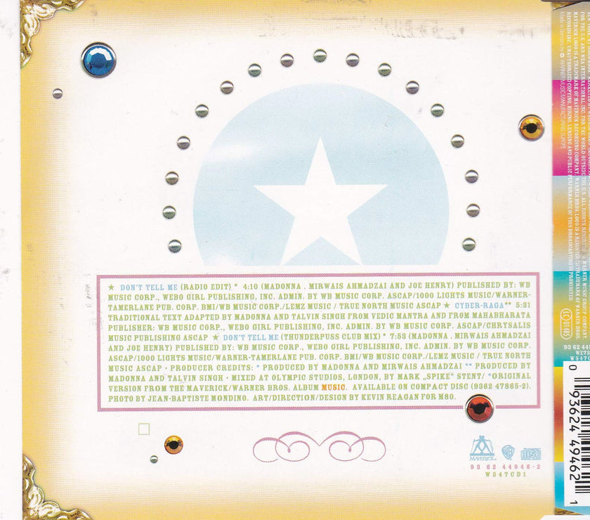 Madonna / Don't Tell Me - CD (Used)