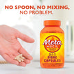 Metamucil Daily Fibre Supplement, Sugar Free, Naturally Sourced Psyllium Husk, Multi-Health Benefit Daily, Plant-Based, Gluten-Free Capsules, 100 Capsules 🍁 All In One Marketplace Canada