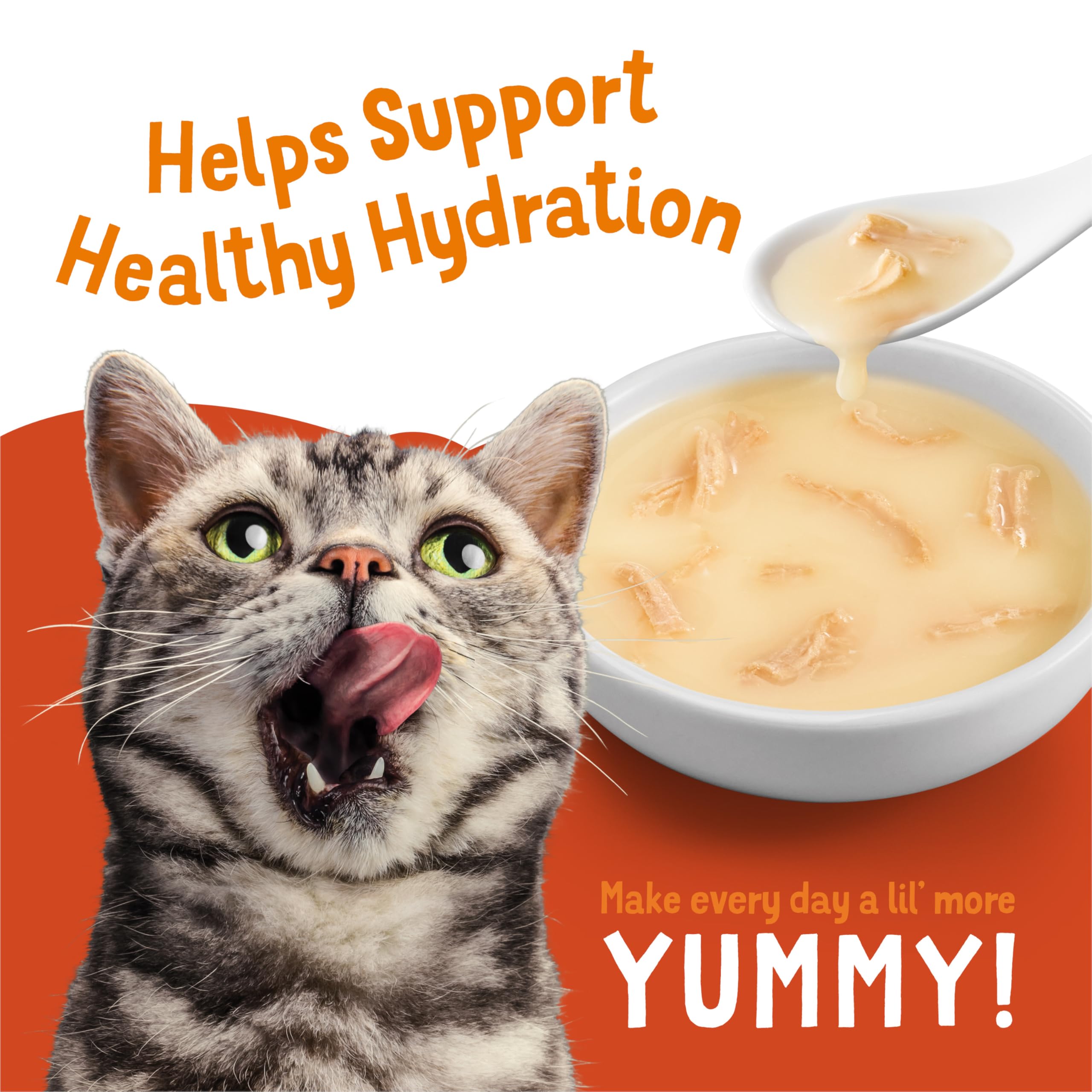 Friskies Lil' Soups Cat Treats, Fish-a-Licious 34g Cups (18 Pack x 2) 🍁 All In One Marketplace Canada