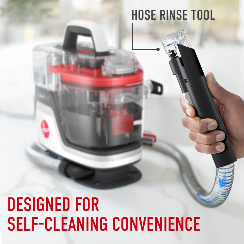 Hoover CleanSlate FH14000V Portable Carpet and Upholstery Spot Cleaner Machine with Dual Tank Technology, 40 oz Capacity, 7 Inch WidePath Tool, Pet Stain Remover, Red 🍁 All In One Marketplace Canada