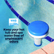 440 Mini Premium Floater Dispenser for Spa, Hot Tub and Small Pools for 1 Inch Chlorine or Bromine Tablets. (Tablets NOT Included) Adjustable Chemical Float from 0 to 13 Flow Control 🍁 All In One Marketplace Canada