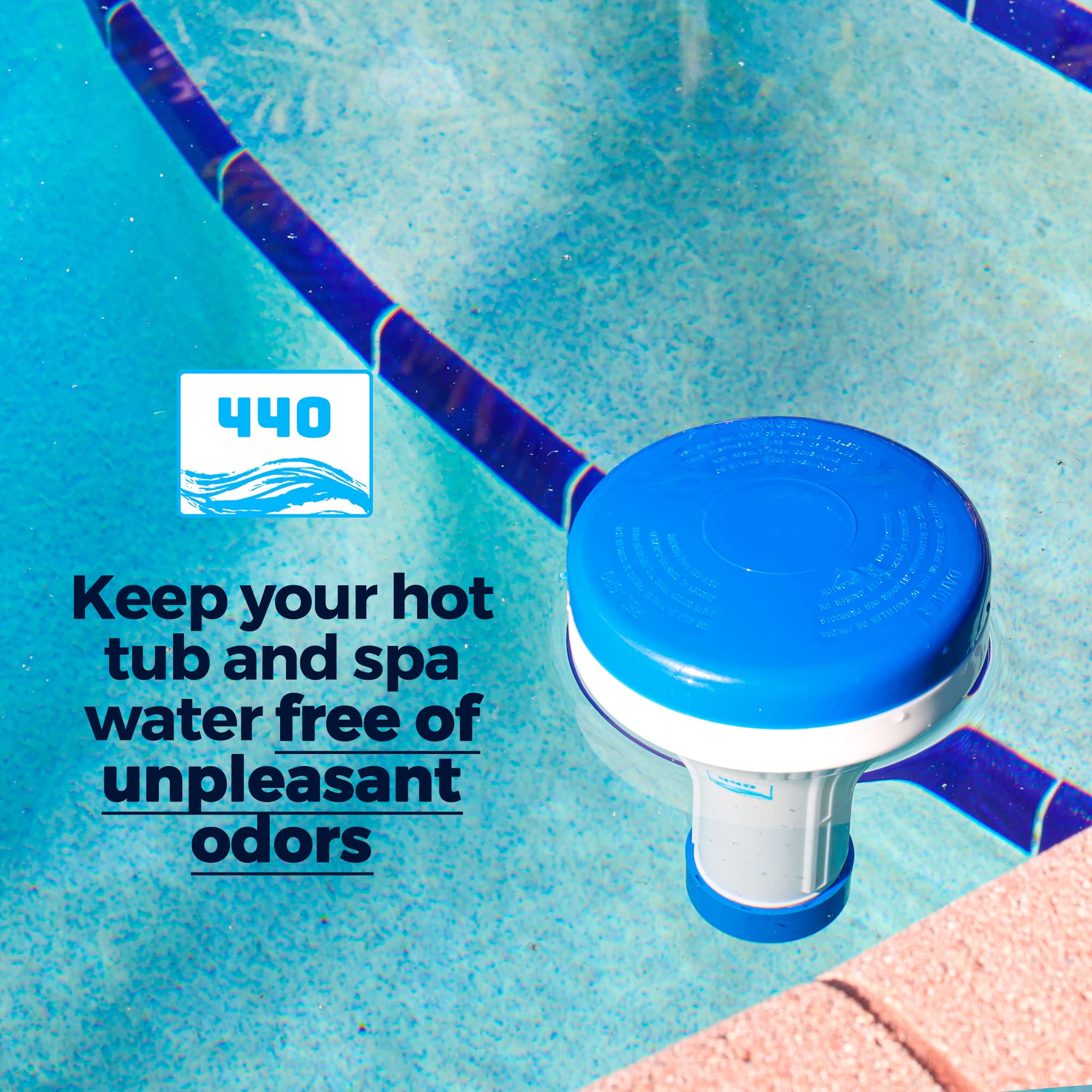 440 Mini Premium Floater Dispenser for Spa, Hot Tub and Small Pools for 1 Inch Chlorine or Bromine Tablets. (Tablets NOT Included) Adjustable Chemical Float from 0 to 13 Flow Control 🍁 All In One Marketplace Canada