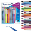 Paper Mate Flair Felt Tip Pens, Medium Point (0.7 mm), Assorted Colours, 24 Count 🍁 All In One Marketplace Canada