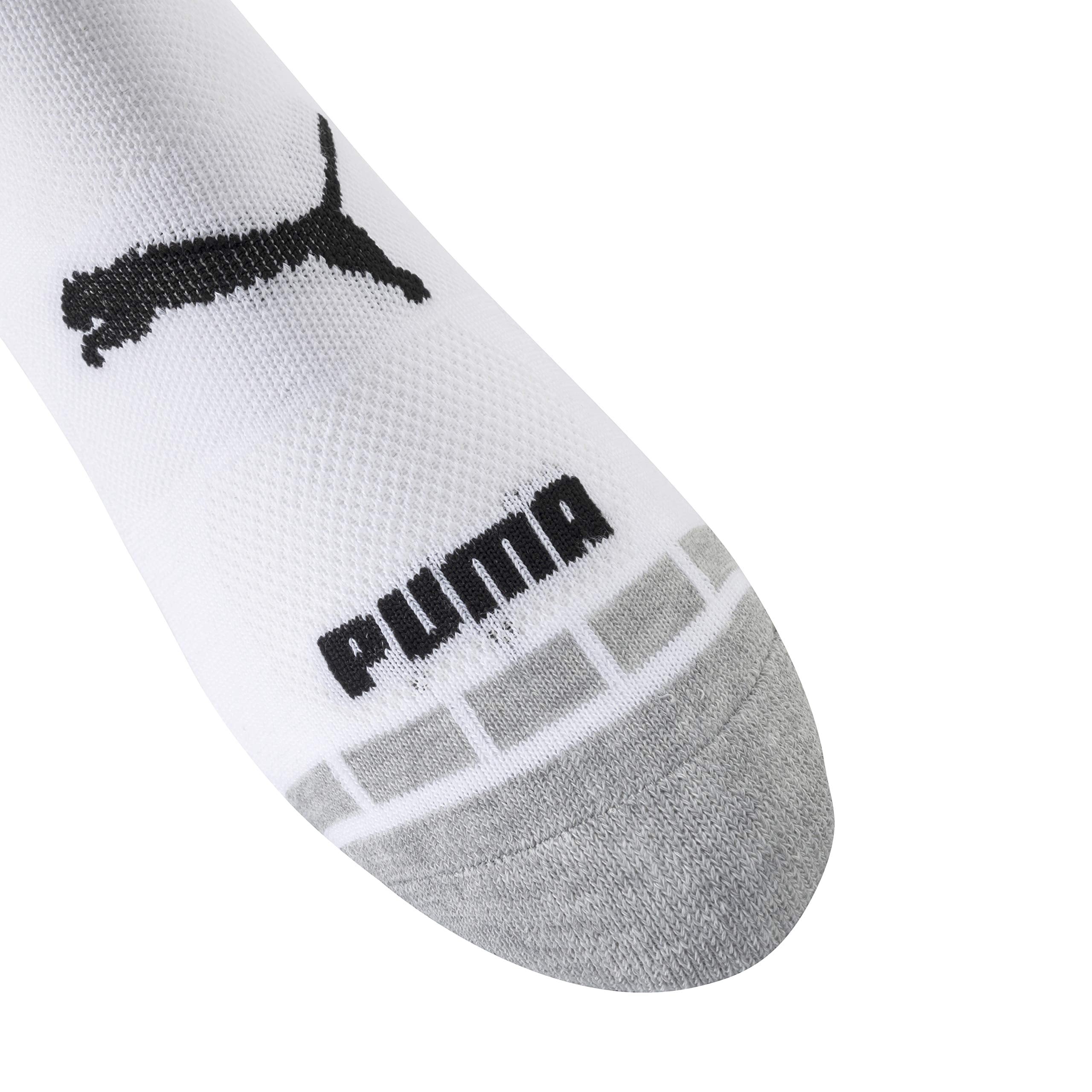 PUMA Men's 8 Pack Low Cut Socks, White/Grey, 10-13 🍁 All In One Marketplace Canada
