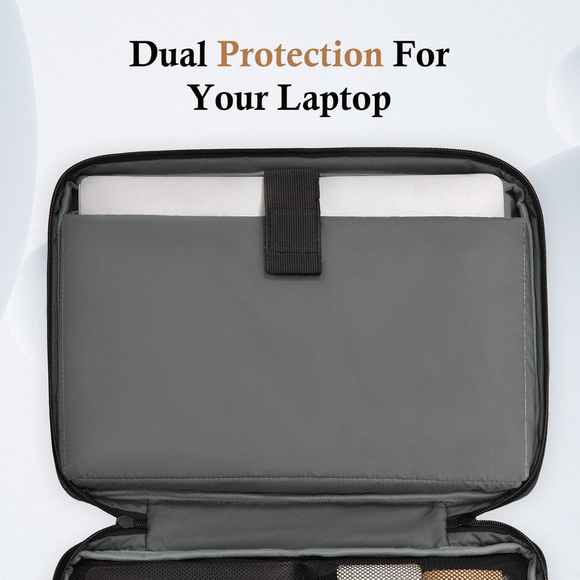 bagasin Laptop Sleeve Case, 15 15.6 16 inch TSA Laptop Sleeve Water Resistant with 4-Layer Protection, Computer Carrying Bag Compatible with MacBook, HP, Dell, Lenovo, Asus Notebook 🍁 All In One Marketplace Canada
