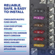 Blue Sea Systems ST Blade Fuse Block - 12 Circuits with Negative Bus & Cover 🍁 All In One Marketplace Canada