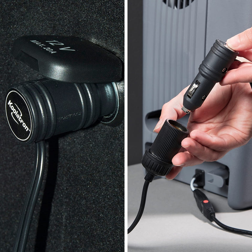 Koolatron Power Adapter - 12V 5A Converter for Car Fridge, Portable Devices, Vehicle Supplies, Replacement Cable, Extender Charger, Wall Outlet, Transformer for Cooler, 110V AC to 12V DC 🍁 All In One Marketplace Canada