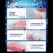 WAFLOO Water Flossers - Portable 300ML Larger Tank Waterflosser IPX7 Waterproof Floss for Home Travel, 5 Modes, 6 Flossing Tips 🍁 All In One Marketplace Canada