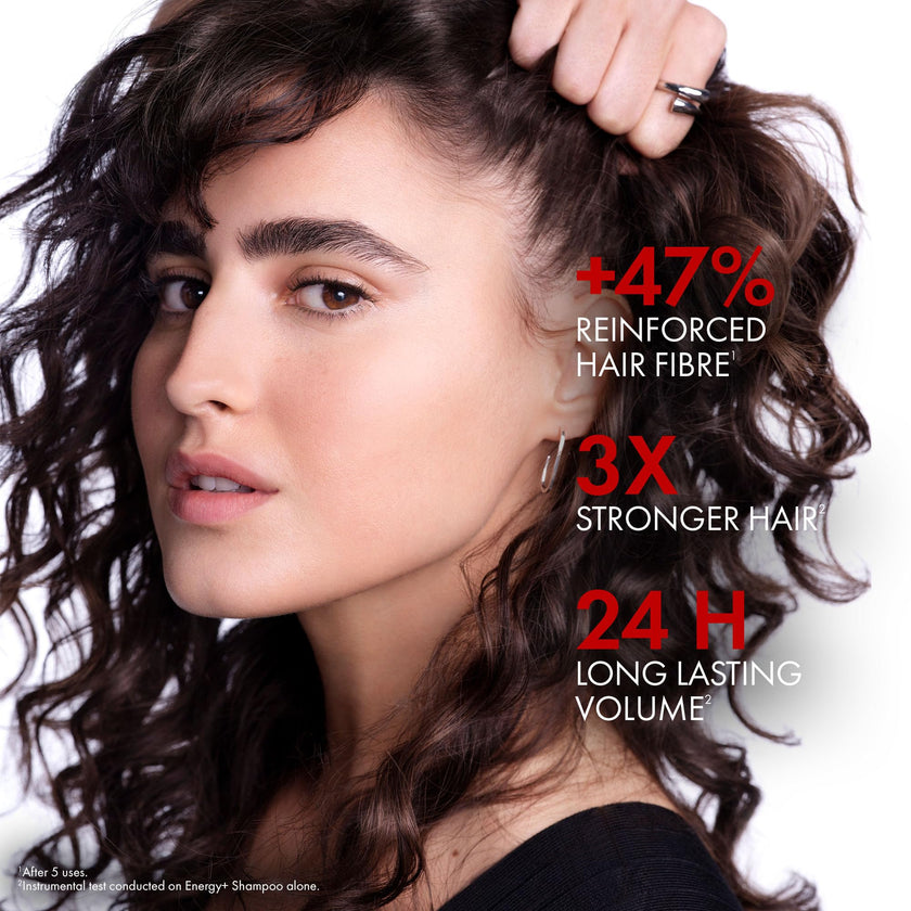 Vichy Fortifying Shampoo Refill, Dercos Energy+ Hair Shampoo with Niacinamide & Vitamin E to Protect, Thicken, & Strengthen Hair. Reduce Frizz & Hair Breakage. Recommended by Dermatologists, 400mL 🍁 All In One Marketplace Canada