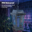 PALONE Bug Zapper with 4500V, USB-C and Solar Panel Dual Charging, Waterproof Bug Zapper with 7.5W Solar Charging Panel, Suitable for Camping Outdoor 🍁 All In One Marketplace Canada