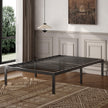 Sweetcrispy Twin Size Bed Frame, 12 Inch Under Bed Storage, Black 🍁 All In One Marketplace Canada