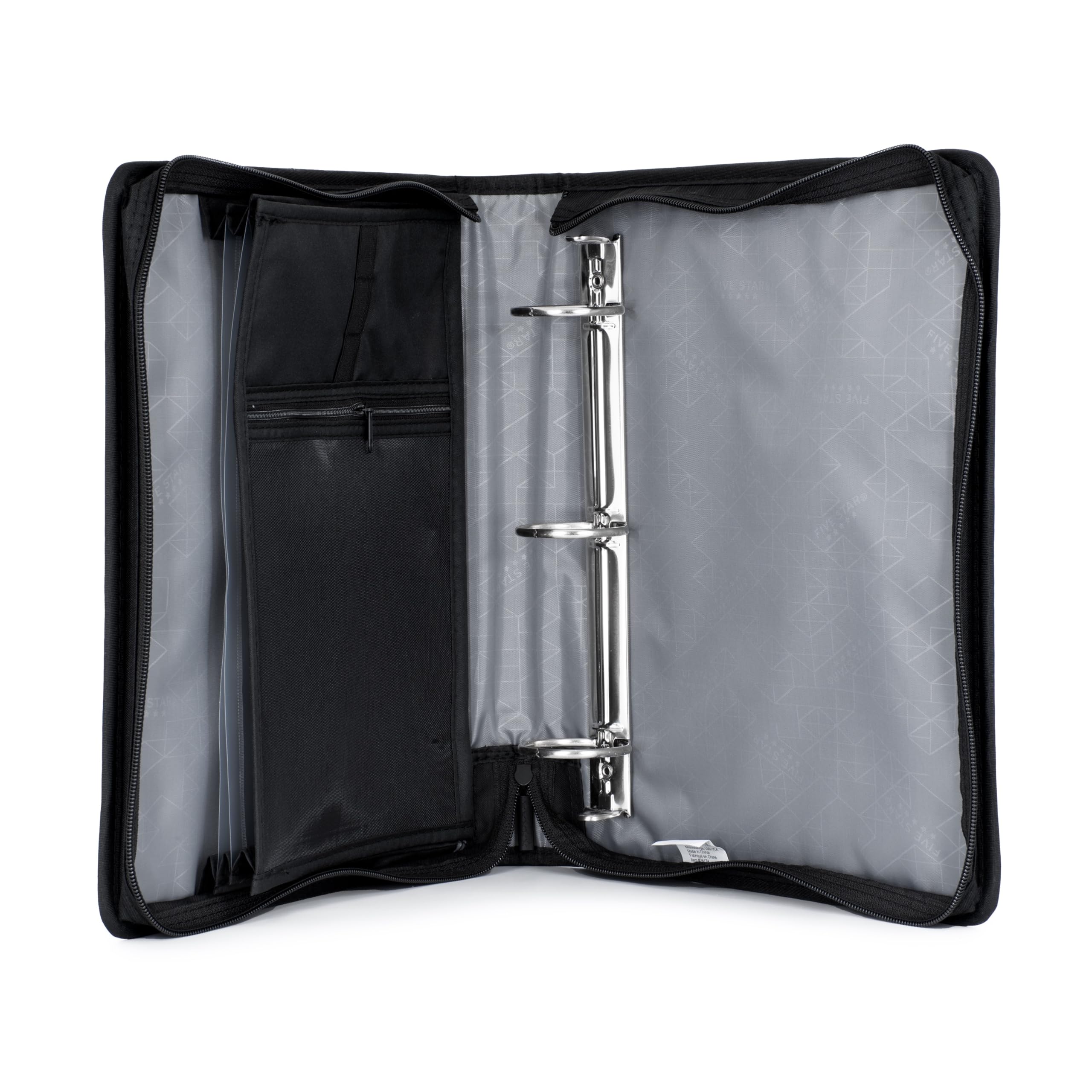 Five Star Zipper Binder, 2-Inch Capacity, Mesh Zippered Storage Pocket, 3-Pocket Expanding File, Assorted Graphics Covers, 1 Binder, Design May Vary (28174) 🍁 All In One Marketplace Canada