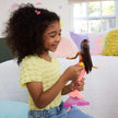 Barbie Mermaid Toy Dolls with Surprise Magic Blooming Flowers Feature, Ombre Tails, Pearl Headband Accessory & Long Brown Hair with Purple Highlights 🍁 All In One Marketplace Canada