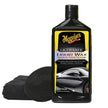 Meguiar's Ultimate Liquid Wax, Improved Liquid Car Wax Formula for Durable Protection that Shines, Premium Towel and Applicator Pad Car Accessories Included, 16 Oz Bottle 🍁 All In One Marketplace Canada