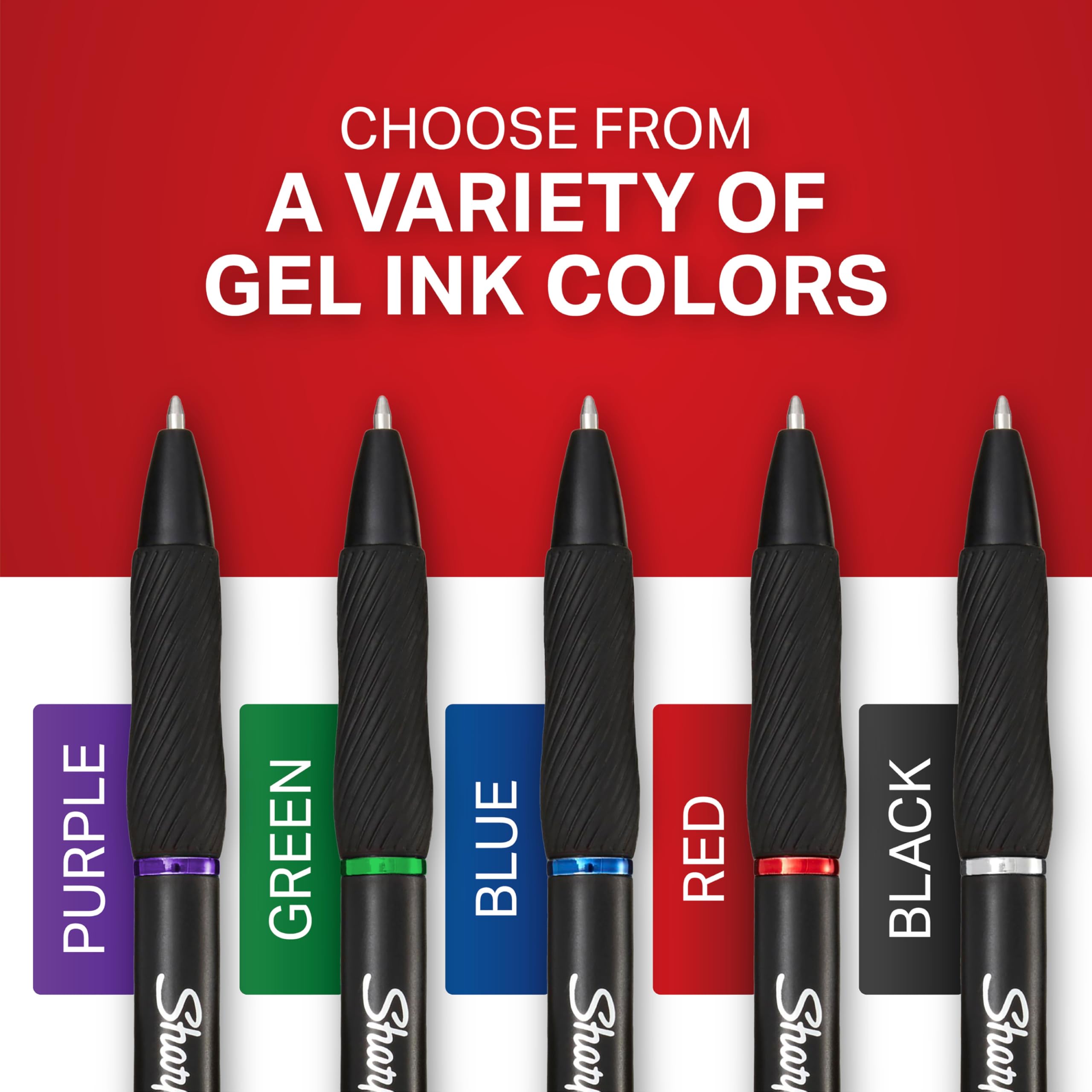 Sharpie S-Gel, Gel Pens, Medium Point (0.7 mm), Blue Ink Gel Pen, 12 Count 🍁 All In One Marketplace Canada