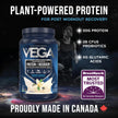 Vega Protein + Recovery, Vanilla – 30g Vegan Protein, Dairy & Gluten Free, Probiotics, NSF Certified, 830 g (20 Servings) 🍁 All In One Marketplace Canada