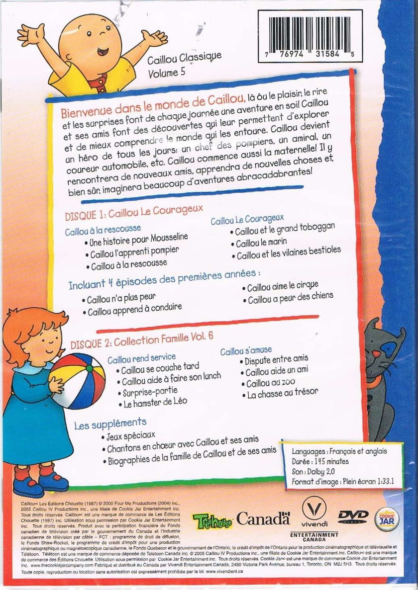 Caillou Collection 5