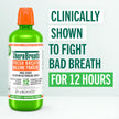 TheraBreath Fresh Breath Oral Rinse, Value Size, Clinically Shown to Fight Bad Breath for 12 Hours, Alcohol & Dye Free Mouthwash, Certified Vegan, Halal, Kosher, Gluten-Free - Mild Mint, 1L 🍁 All In One Marketplace Canada