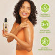 HEMPZ Sweet Pineapple & Honey Melon Herbal Hydrating Multi-Purpose Body Oil for Body - Moisturizing Bath, Shower, or Shaving Oil for Dry or Sensitive Skin for Women & Men, 6.76 Oz 🍁 All In One Marketplace Canada