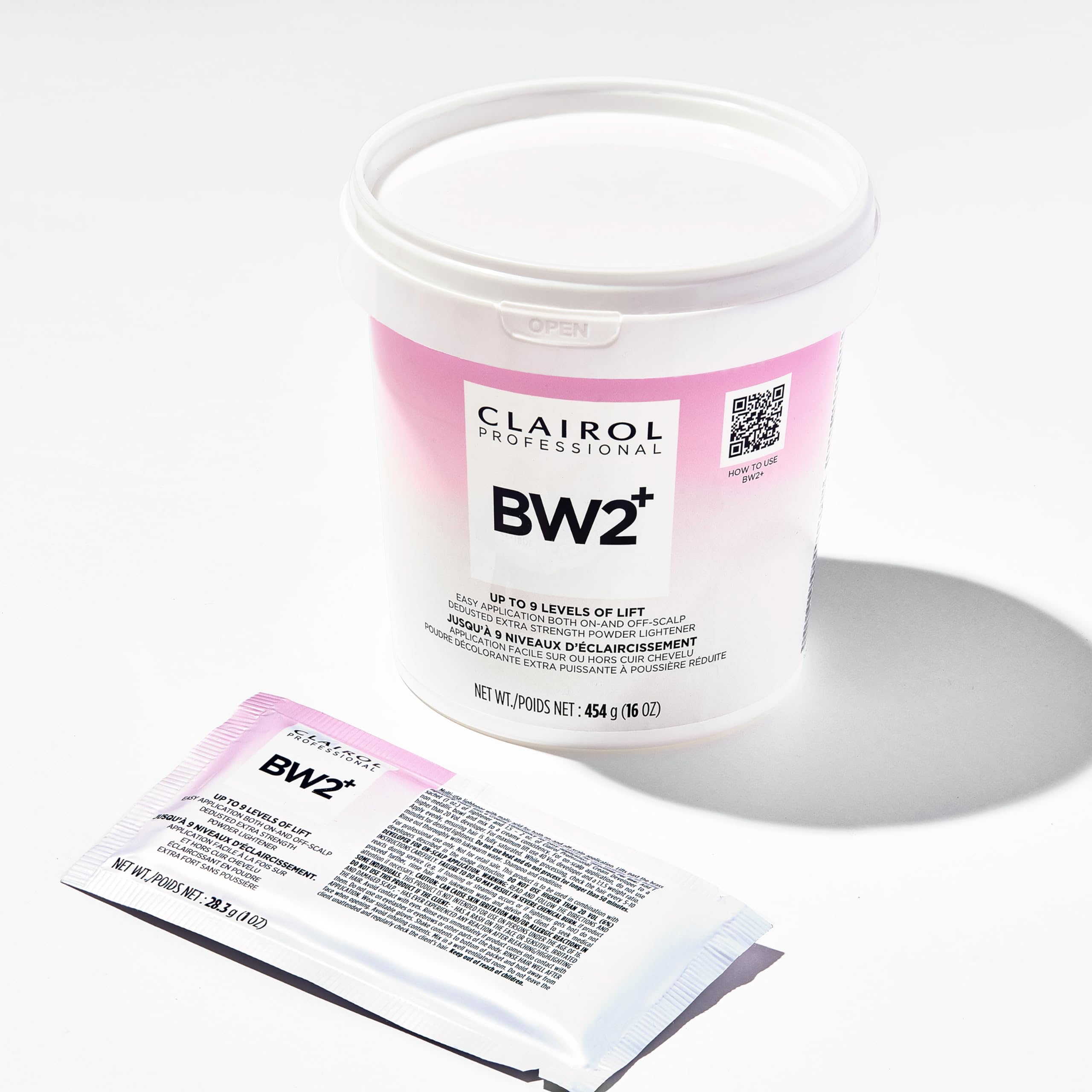 Clairol Professional BW2+ Dedusted Extra Strength Powder Lightener for Hair Highlights, 8 oz | 227 g 🍁 All In One Marketplace Canada