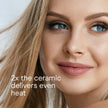 Conair Double Ceramic Hair Straightener Flat Iron with 1 Inch Floating Plates 5 Heat Settings up to 410°F Professional Styling Tool for Frizz-Free Straight Hair 🍁 All In One Marketplace Canada